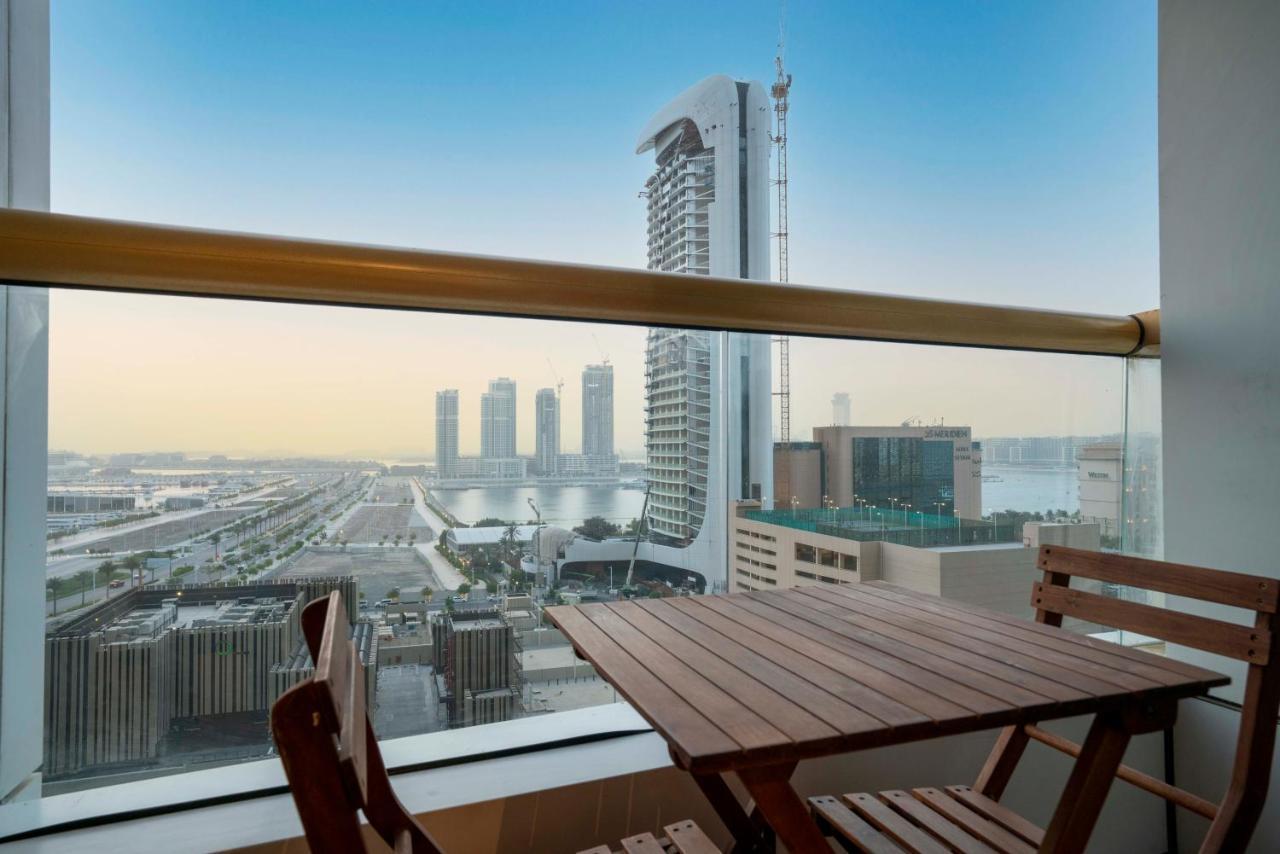 Lux Bnb Elite Residence Harbor Views Dubaj Kültér fotó